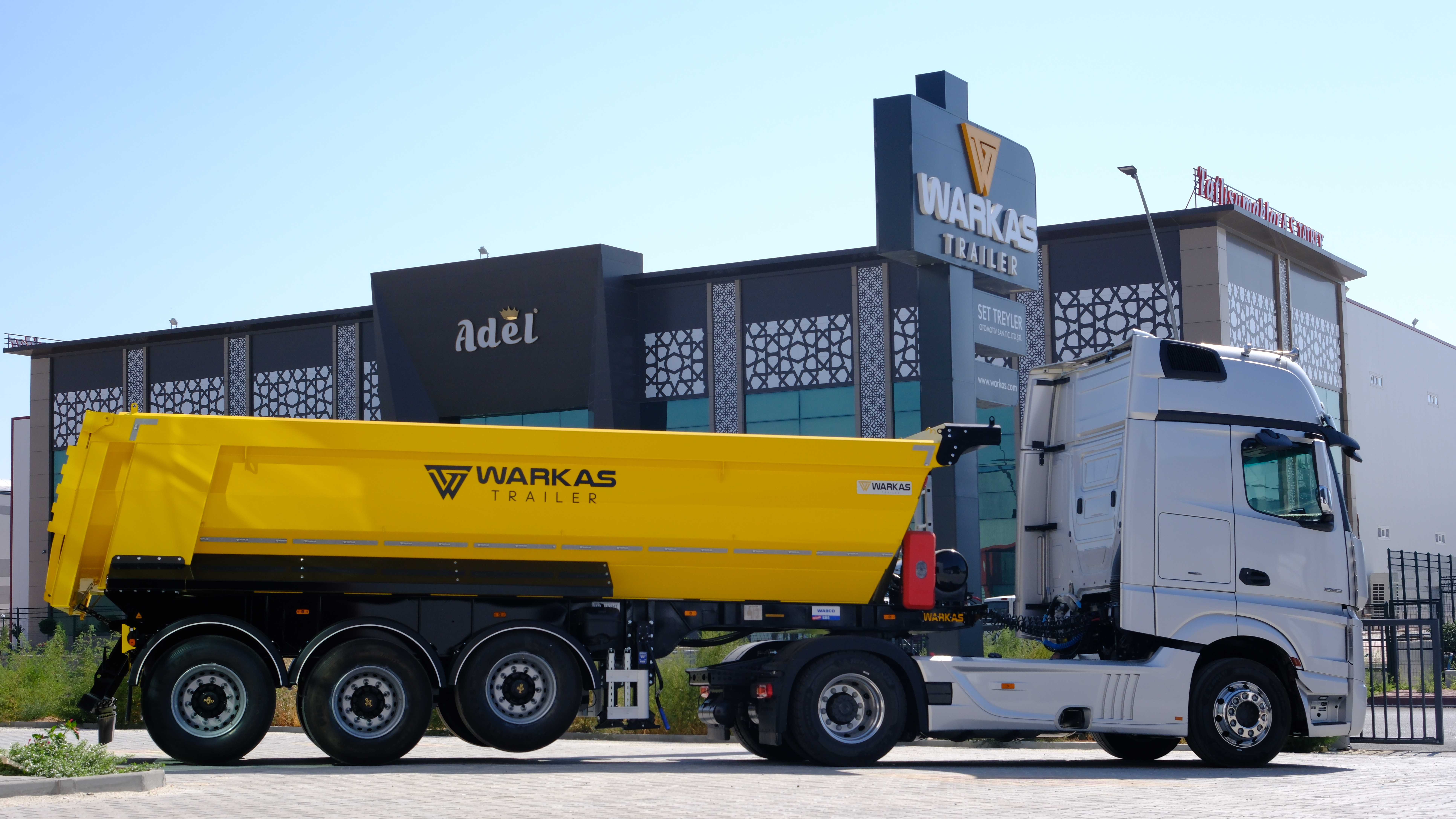 Warkas Trailer Sarı Dorse
